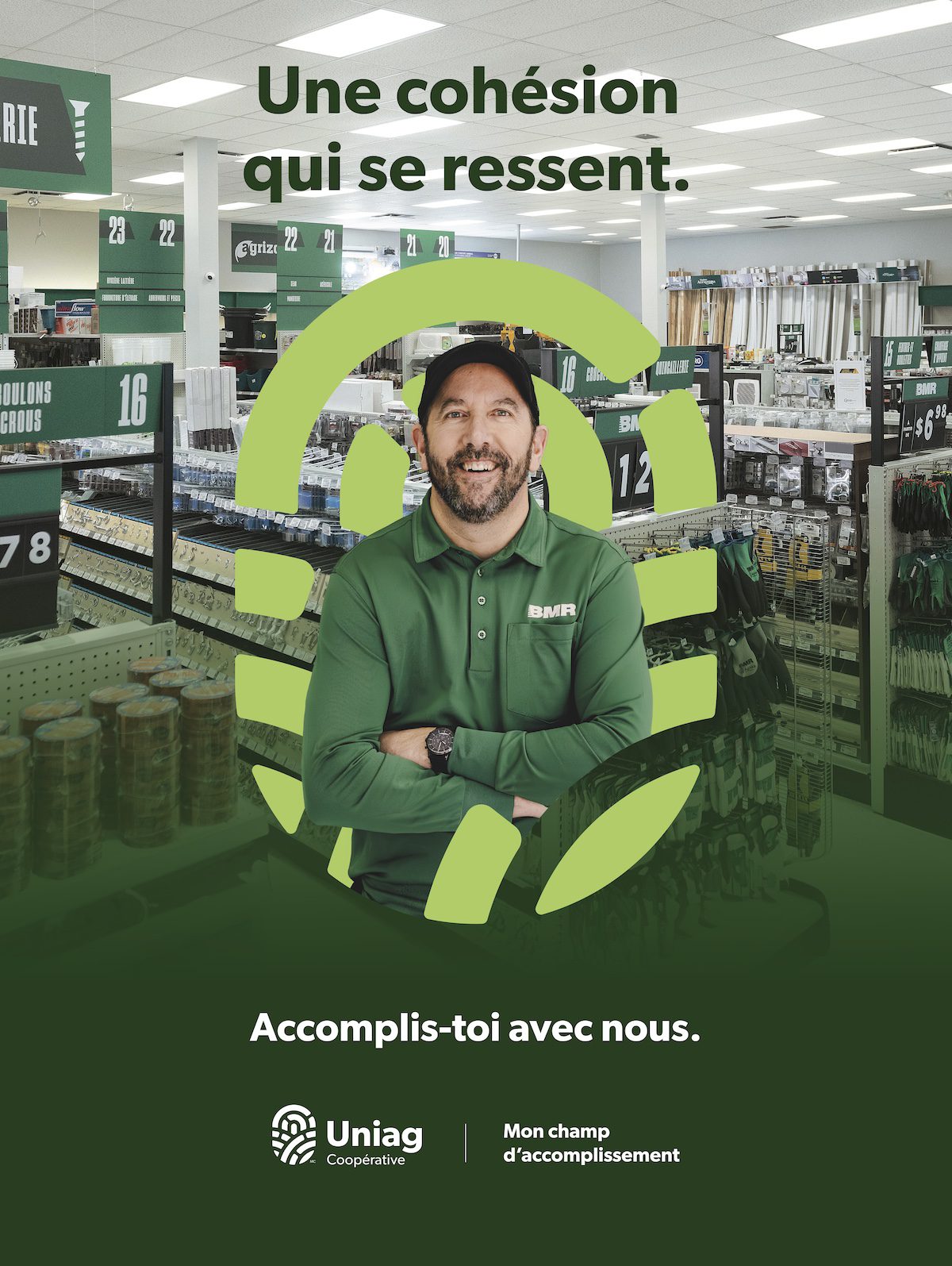 Denis – Ambassadeur agricole Mon champ d’accomplissement Uniag | Denis – Agricultural brand ambassador – My Field of Achievement – Uniag