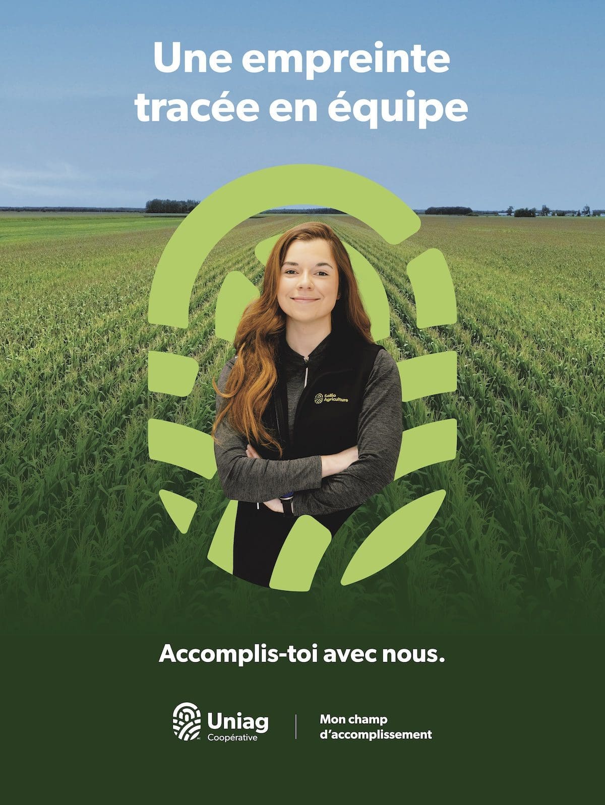 Maude – Ambassadrice agricole Mon champ d’accomplissement Uniag | Maude – Agricultural brand ambassador – My Field of Achievement – Uniag