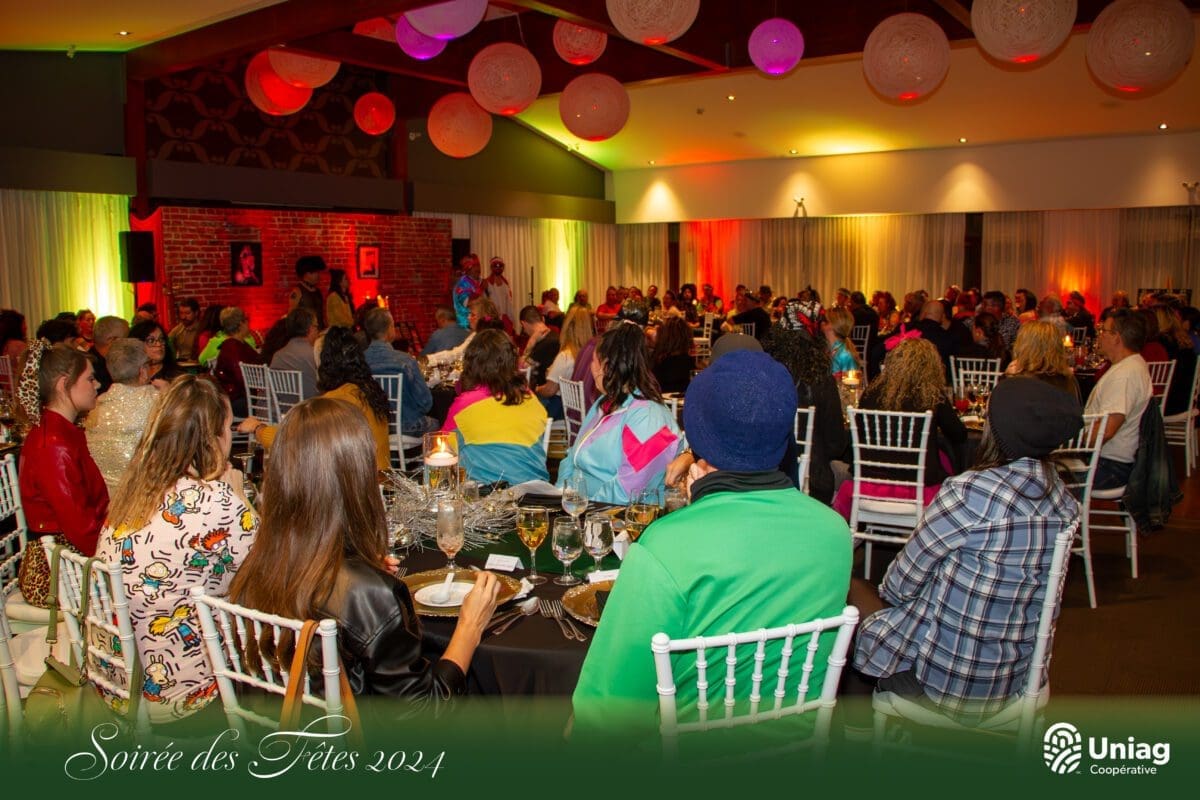  alt="Party de Noël des employés – Uniag Coopérative | Uniag Cooperative employee Christmas party"