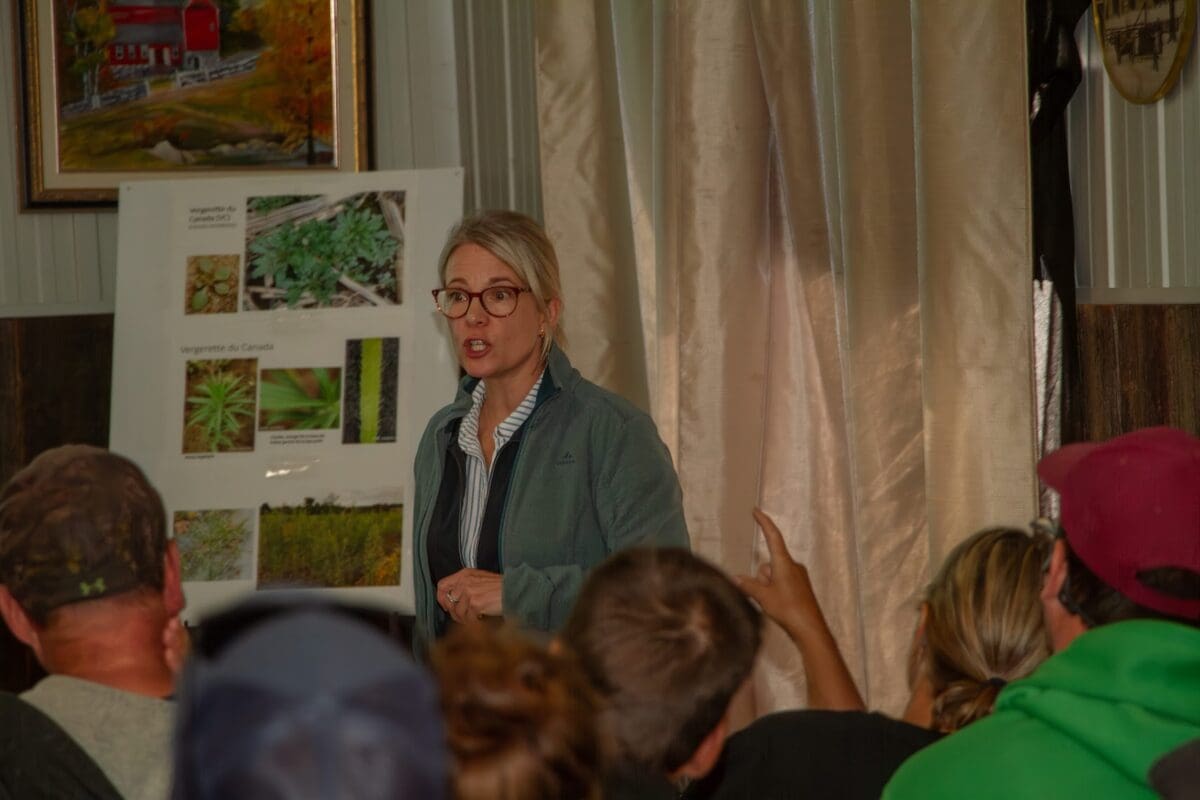  alt="Stéphanie Mathieu à la Journée Champ d’expertise 2025 à Casselman"