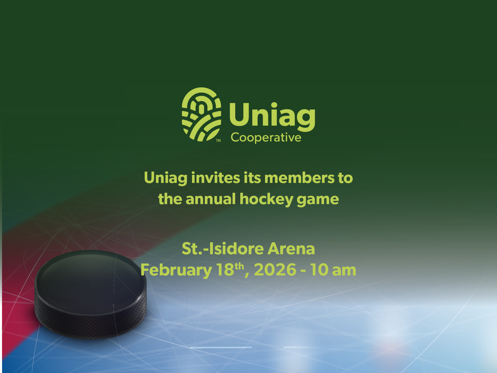 Hockey game – St.-Isidore, ON image